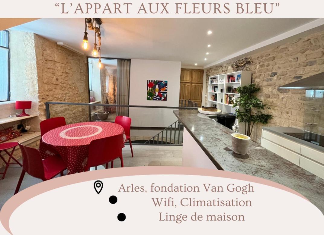 "Appart Aux Fleurs Bleus" Arles Fondation Van Gogh Exterior foto